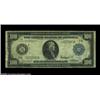 Image 1 : Fr. 1108 $100 1914 Federal Reserve Note CGA Very Good-Fine 10. An acceptably margined certified note