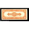 Image 2 : Fr. 1200 $50 1922 Gold Certificate Choice Extremely Fine. A beautifully bright note, with good margi