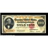 Image 1 : Fr. 1215 $100 1922 Gold Certificate Extremely Fine. A well margined, bright and attractive example w