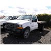 Image 1 : 2001 FORD F-450 FLATBED PICKUP ~ 133,820 MILES VIN: 1FDXF46F01EB66860, FLATBED UTILITY TRUCK, NOTES: