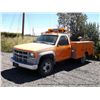 Image 1 : 1998 CHEVROLET C/K 3500 UTILITY TRUCK ~ 231,894 MI VIN: 1GBKC34F3WJ108233, HD UTILITY SERVICE TRUCK,