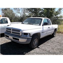 2001 DODGE RAM PICKUP 1500 ~ 182,249 VIN: 1B7HC13Z51J584739, PICKUP, RWD, V8, 5.9L, NOTES: NEEDS ENG