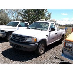 2002 FORD F-150 PICKUP ~ 184,305 MILES VIN: 2FTPF17Z22CA45508, PICKUP, RWD, V8, 5.4L TITLE # ? KEYS 