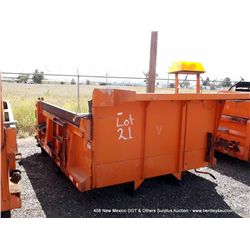 1997 GALION DUMP BED 5 CUBIC YARDS S/N: 968497, NOTES: RUSTED (print sequence:) FA36861-00