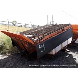 1998 SWENSON EV10010487 SALT SPEADER 5 CUBIC YARDS S/N: 82112, NOTES: RUSTED / CHAIN (print sequence