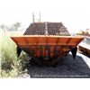 Image 2 : 1998 SWENSON EV10010487 SALT SPEADER 5 CUBIC YARDS S/N: 82112, NOTES: RUSTED / CHAIN (print sequence
