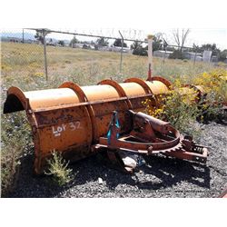 1978 VALK SNOW PLOW, REVERSIBLE, 10 FT S/N: 105378, NOTES: WORN FRAME (print sequence:) FA3101N-00
