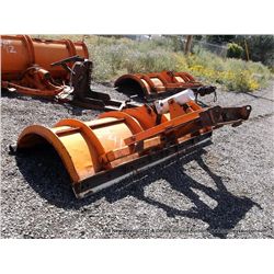 1984 HENKE 41R10IS SNOW PLOW, REVERSIBLE, 10 FT S/N: 1112, NOTES: HYDRAULICS (print sequence:) FA738