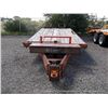 Image 2 : 1983 J & B 15 TON FLATBED UTILITY TRAILER VIN: JB14BB202260 TITLE # FA4231-00