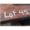 Image 9 : 1983 J & B 15 TON FLATBED UTILITY TRAILER VIN: JB14BB202260 TITLE # FA4231-00
