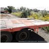 Image 5 : J & B 10 - 15 TON FLATBED UTILITY TRAILER VIN: JB63BB202224, NOTES: WORN FRAME TITLE # FA3465-00
