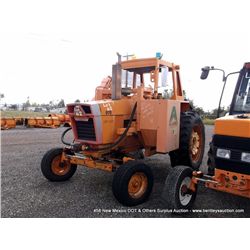 1977 CASE 970 INDUSTRIAL TRACTOR w/ SIDE MOWER S/N: 8814756, 1,882 HOURS, NOTES: ENGINE, 1990 TERRAI