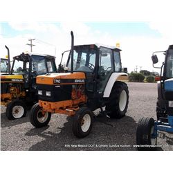 1998 NEW HOLLAND 7740 SLE INDUSTRIAL TRACTOR S/N: 88444B, 2,223 HOURS, NOTES: NEEDS TRANSMISSION (pr