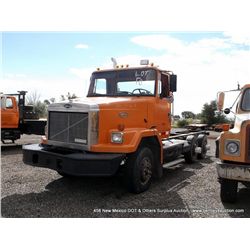 1990 WHITE / GMC ACL648 TRUCK ~ 290,483 MILES VIN: 4V2SCBJG6LU507311, TRUCK CHASSIS, NOTES: NEEDS EN