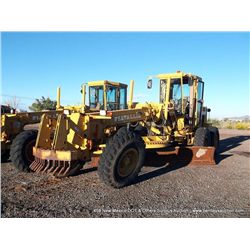 1994 FIAT-ALLIS FG70A SERIES B MOTOR GRADER S/N: 71S00396, 3,060 HOURS (print sequence:) FA18035-00