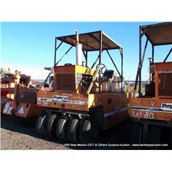 1994 FERGUSON SP-912 PNEUMATIC ROLLER S/N: 1324, 222 HOURS SHOWING (print sequence:) FA34996-00