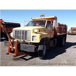 1994 GMC C7H042 TOPKICK DUMP TRUCK ~ 134,592 MILES VIN: 1GDP7H1J5RJ517796, 5 CUBIC YARD DUMP TRUCK, 