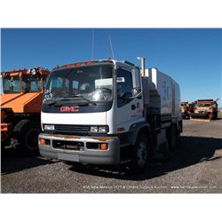 2004 GMC TENNANT CENTURION 2106 ~ 37,245 MILES VIN: 1GDM7F1374FS06285, STREET SWEEPER, 967 HOURS, TI
