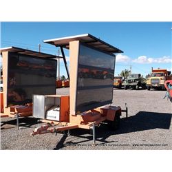 1999 WINKOMATIC VARIABLE MESSAGE BOARD S/N: SR340-824, (print sequence:) FA27678-00