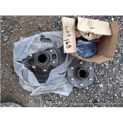 LOT: 3 AXLE HUBS W/ BEARINGS