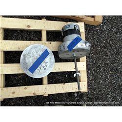 2 INSTRON SPHERICAL COMPRESSON PLATES (print sequence:) FA29177N-00 FY14-110