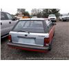 Image 4 : 1989 SUBARU GL WAGON, 4WD ~ 147,756 MILES WAGON, 4WD, H4, 1.8L, RED, CSFD TITLE # 14252934A667814 3 
