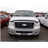 Image 2 : 2005 Ford F-150 PICKUP, 4WD ~ 163,289 MILES PICKUP, 4WD, V8, 5.4L, SILVER, CSFD TITLE # 14252934A667