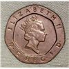 Image 1 : 1993 20 Pence - Elizabeth II 3rd Portrait