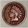 Image 1 : 1892 1 Cent "Indian Head Cent"