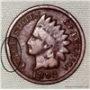 Image 2 : 1892 1 Cent "Indian Head Cent" MINT ERROR COIN