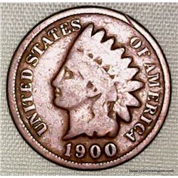 1900 1 Cent  Indian Head Cent 