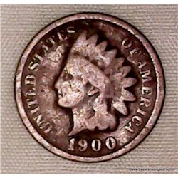 1900 1 Cent  Indian Head Cent 