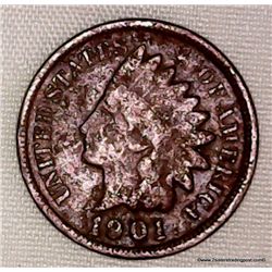 1901 1 Cent "Indian Head Cent"