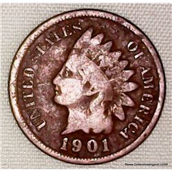 1901 1 Cent "Indian Head Cent"