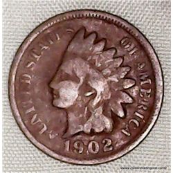 1902 1 Cent "Indian Head Cent"