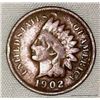 Image 1 : 1902 1 Cent "Indian Head Cent" MINT ERROR COIN