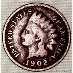 1902 1 Cent  Indian Head Cent 