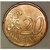 Image 2 : 1999 20 Euro Cent  1st Map