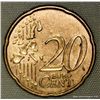 Image 2 : 1999 20 Euro Cent  1st Map