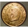 Image 1 : 1999 50 Euro Cent - Albert II 1st Map, 1st Type, 1st Portrait