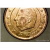 Image 2 : 1999 50 Euro Cent - Albert II 1st Map, 1st Type, 1st Portrait