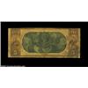 Image 2 : San Francisco, CA - $5 Original National Gold Bank Note Fr. 1136 The First National Gold Bank Ch. #.