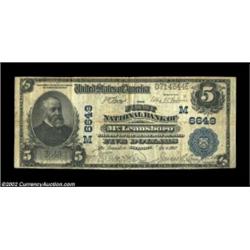 McLeansboro, IL - $5 1902 Plain Back Fr. 598 The First NB Ch. # (M)6649A rare bank, with the Kelly c