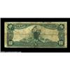 Image 2 : Savanna, IL - $10 1902 Plain Back Fr. 626 The First NB Ch. # (M)8540Evenly circulated note from this