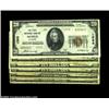 Image 1 : Six Alabama Small Size Notes.Mobile, AL - $20 1929 Ty. 1, $20 1929 Ty. 2 FNB of Mobile Ch. # 1595 Fi