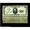 Image 1 : Six Alabama Small Size Notes.Mobile, AL - $20 1929 Ty. 1, $20 1929 Ty. 2 FNB of Mobile Ch. # 1595 Fi