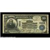 Image 1 : Saint Augustine, FL - $10 1902 Plain Back Fr. 625 The First NB Ch. # 3462Large notes only from this.