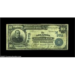 Atlanta, IL - $10 1902 Date Back Fr. 618 The Atlanta NB Ch. # (M)3711An evenly circulated pen signed