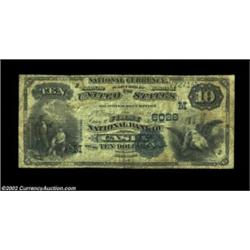 Casey, IL - $10 1882 Value Back Fr. 577 The First NB Ch. # (M)6026A scarce bank for which no Value B