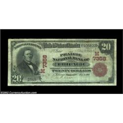 Chicago, IL - $20 1902 Red Seal Fr. 639 The Prairie NB Ch. # (M)7358A very rare Chicago institution.